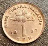 C50 - Moneda foarte veche - Malaezia - 1 sen - 1997