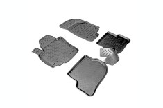 Set covorase auto cauciuc Volkswagen Golf Plus intre 2005-2009 - 5 Bucati foto