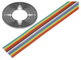 Cablu bandă 1,27mm 16x28AWG neecranat PVC