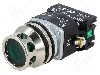 Intrerupator ac&amp;#355;ionat prin apasare, 1 pozitii, 30mm, seria NEF30, PROMET - NEF30-KLZXY24V