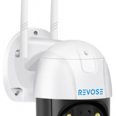 Camera de Supraveghere REVOSE™ 5MP, Aplicatie Dedicata, Intelligent Tracking, PTZ, WIFI, Lan, AP hotspot,Micro SD,Rotire