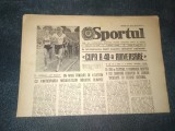 ZIARUL SPORTUL 18 AUGUST 1984 PROGRAM TUR DIVIZIA B SERIA III