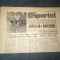 ZIARUL SPORTUL 18 AUGUST 1984 PROGRAM TUR DIVIZIA B SERIA III