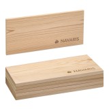 Set 6 Scanduri Cedru Navaris pentru Afumare Gratar, 30x15cm, Lemn Natur, Accesorii BBQ