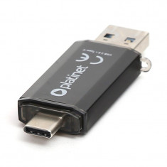 FLASH DRIVE USB 3.0 TYPE C 32GB C-DEPO PLATINET PMFC32B