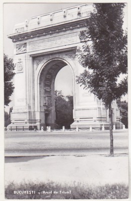 bnk cp Bucuresti - Arcul de Triumf - circulata foto