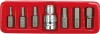 Trusa Bituri Hexagonale Vorel CrV, 7 piese (H4-H12), Adaptor 1/2&quot;, Cutie Depozitare, Ateliere Auto/Mecanica