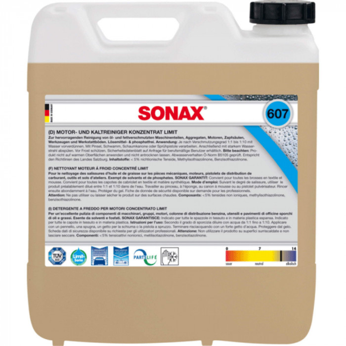 Solutie Curatare Compartiment Motor Sonax Engine Cold Cleaner, 10L