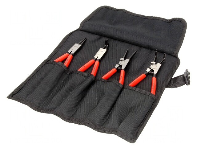 Set Clești Inele de Blocare Interior/Exterior cu Etui