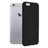 Cumpara ieftin Husa pentru iPhone 6 Plus / 6s Plus, Techsuit Soft Edge Silicone, Black