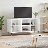 Comoda TV, alb extralucios, 103,5x30x50 cm, lemn compozit GartenMobel Dekor, vidaXL
