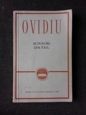 Scrisori din exil- Ovidiu, Editie coperta brosata foto