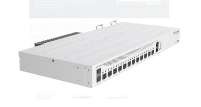 Mikrotik ETHERNET ROUTER CCR2004-1G-12S+2XS &amp;quot;CCR2004-1G-12S+2XS&amp;quot; (timbru verde 0.8 lei) foto