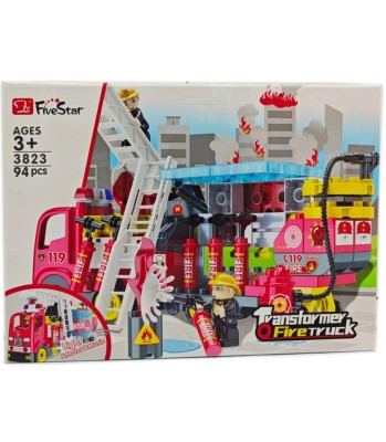 Post de Pompieri Mobil Constructor 94 Piese foto