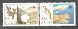Iugoslavia.1982 Protejarea naturii-Flori si animale SI.326
