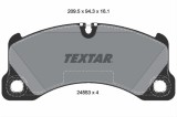Set placute frana TEXTAR 2455301