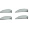 Ornamente CROMATE pentru manere usa Dacia Logan II, Sandero II, MCV II