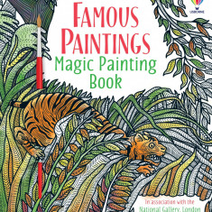 Famous Paintings Magic Painting Book Usborne