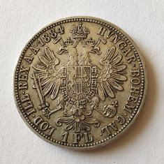 Austria - 1 Florin 1884 - Argint