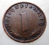 B.039 GERMANIA 1 REICHSPFENNIG 1937 F, Europa, Bronz