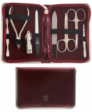 Set profesional pentru manichiură model 5234 D N-MATT Solingen Toolbox Husa pensete Pilă Foarfece