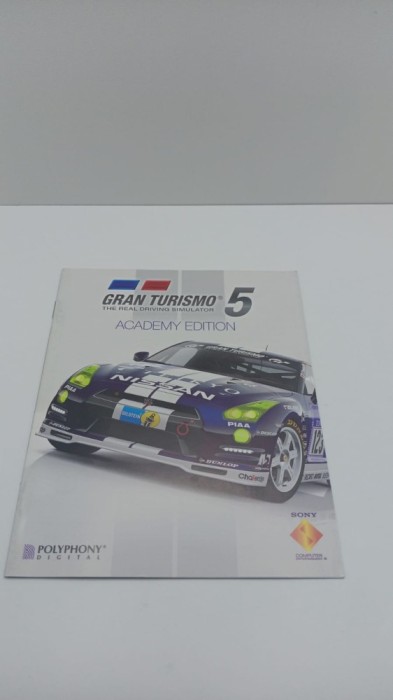 Gran Turismo 5 Academy Edition - PS3 Booklet