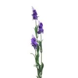 Ramura Artificiala de Lavanda cu 3 Flori Mov, 65cm, CMCLASS