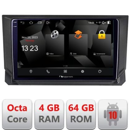 Navigatie Seat Ibiza 2017- 5510-IBZ Android Octa Core 720p 4+64 DSP 360 camera carplay android auto CarStore Technology