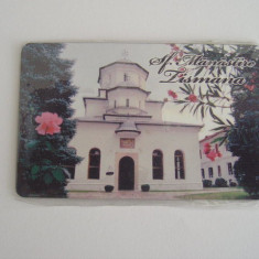 M3 C3 - Magnet frigider - tematica turism - Manastirea Tismana - Romania 39