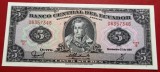 Ecuador 5 sucres 1988 UNC necirculata **