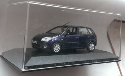 Macheta Ford Fiesta MK5 2001 albastru - Minichamps 1/43 foto