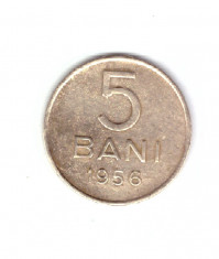 Moneda 5 bani 1956, stare buna, curata foto