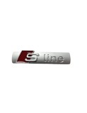 Emblema Audi S line autoadeziva mat