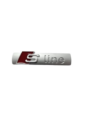 Emblema Audi S line autoadeziva mat foto