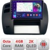 Navigatie Nissan Patrol 2000-2005 QLED 2K Octa core 4+32 DSP 360 Optic FHD internet gps radio carplay android auto kit-patrol-old+EDT-E409-2K CarStore