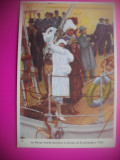 HOPCT 6400 SOSIRE LA ANVERS -1926-REGINA ASTRID-FAMILIA REGALA BELGIA-CROMO LITHO-CIOCOLATA COTE D&#039;OR, Necirculata, Printata