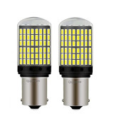 Set de 2 Becuri led semnal auto Canbus PY21W BA15s alb, 21 W, Universal