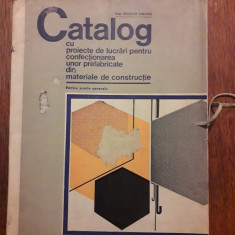 Catalog cu proiecte cu lucrari scolare domeniu constructiilor / R5P1F