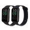 Set 2 curele kwmobile pentru Amazfit Band 7, Silicon, Negru/Albastru, 60111.01