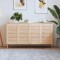 Gossi usi de dulap design lambriu, 4 buc., 69x39,4 cm, lemn masiv pin