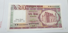 bancnota bangladesh 10 t 1971-1996 foto