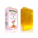 SAPUN EMOLIENT CU MIGDALE DULCI SI PARFUM ROZE 100GR, MANICOS