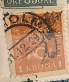 Timbre Interbelica TMB1SE Sverige 1 Krona