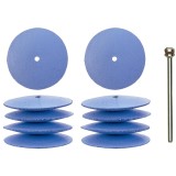 Proxxon 28293 - Set discuri lustruire fina 22 mm tija 2.35 mm 10 bucati