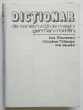 DICTIONAR DE CONSTRUCTII DE MASINI ,GERMAN-ROMAN , 1984