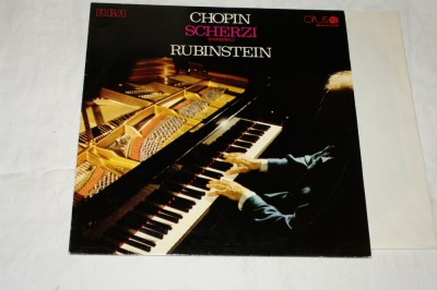 Chopin - Scherzi - Rubinstein - Opus - 1971 foto