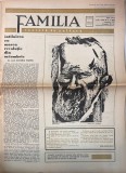 Revista Familia cultura nr 10 25 pagini 1967 dimensiune mare 42x30 cm limba romana coperti brosate