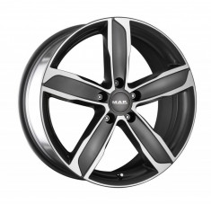 Jante VOLKSWAGEN GOLF VII SPORTSVAN 7J x 16 Inch 5X112 et53 - Mak Stadt Gun Met-mirror Face - pret / buc foto