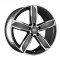 Jante VOLKSWAGEN GOLF VII SPORTSVAN 7J x 16 Inch 5X112 et53 - Mak Stadt Gun Met-mirror Face - pret / buc