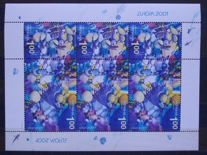 2001-Ukraina-Europa-Bl.-MNH